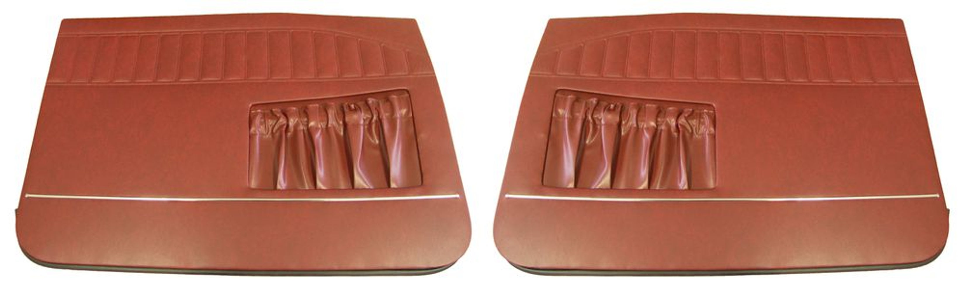 Panneaux de porte avant pour Volvo Amazon 4D, Amazon Kombi 1966, rouges — bild 2 av 2