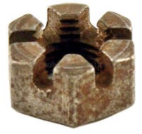 Écrou de couronne M10-1.0x8.8 pour biellette de direction Volvo Amazon, Amazon Kombi, 1800 — bild 2 av 2