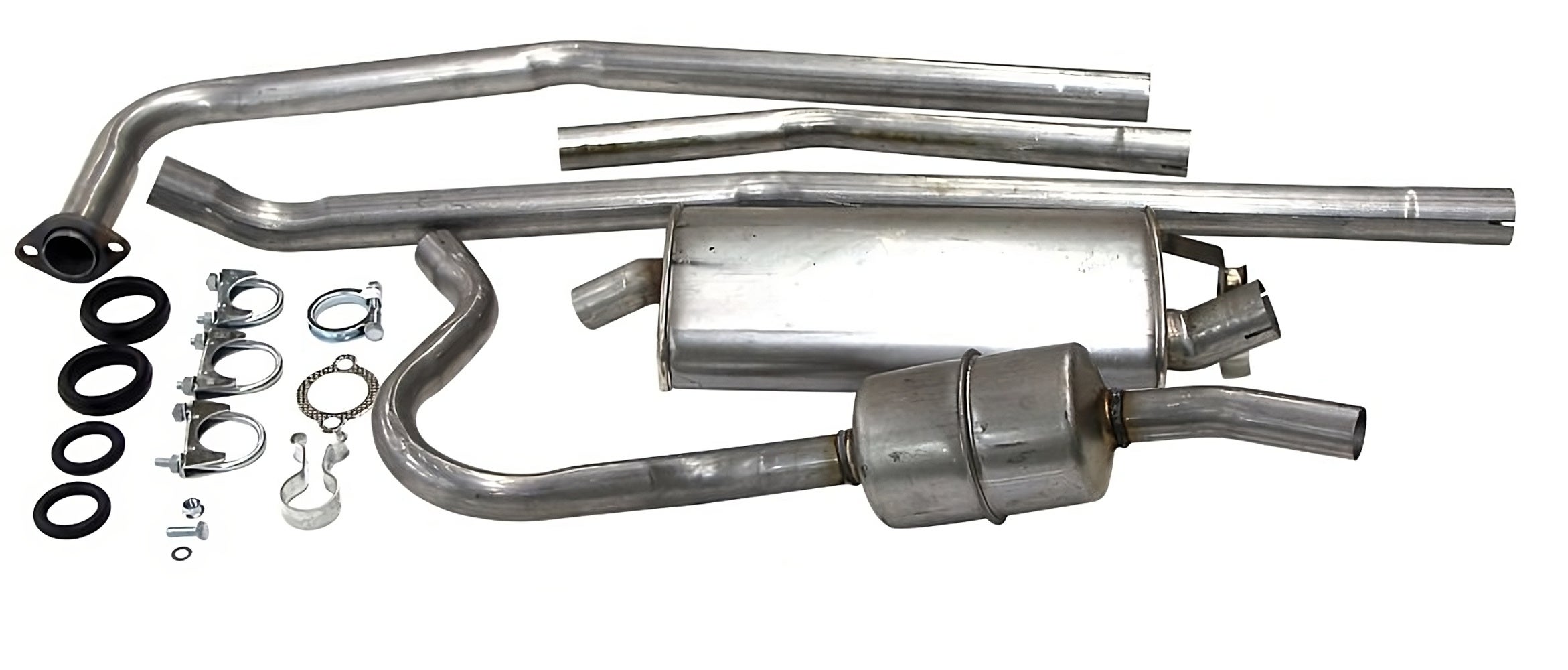 Système d'échappement pour Volvo Amazon, 1962-66, B18