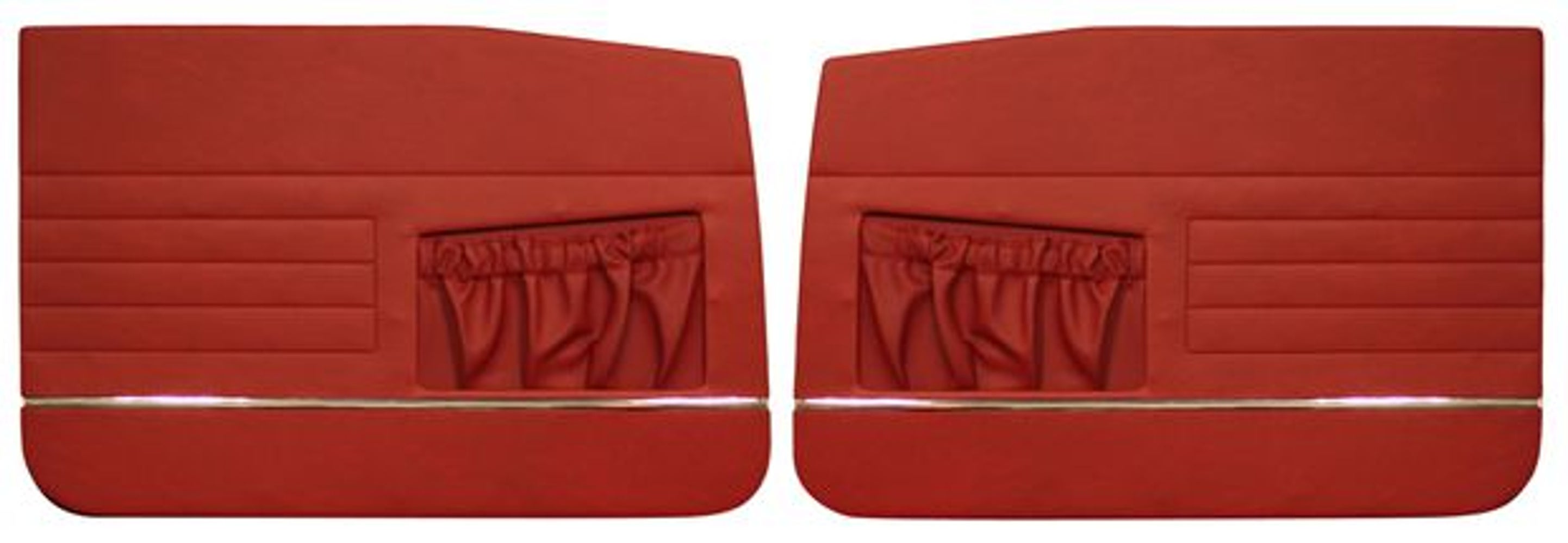 Panneaux de porte avant rouges pour Volvo Amazon 4D, Amazon Kombi 1963-64 — bild 2 av 2