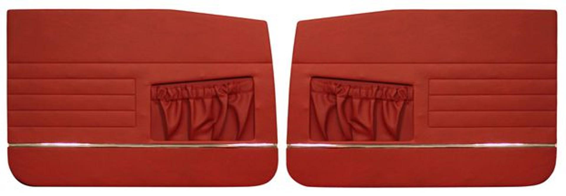 Panneaux de porte avant rouges pour Volvo Amazon 4D, Amazon Kombi 1963-64 — bild 2 av 2