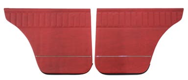 Panneaux de porte arrière rouges pour Volvo Amazon 4D, Amazon Kombi 1969