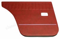 Panneaux de porte arrière pour Volvo Amazon 4D, Amazon Kombi 1966, rouges — bild 1 av 2