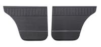Panneaux de porte arrière noirs pour Volvo Amazon 4 portes, Amazon Kombi 1966-1968 — bild 2 av 2