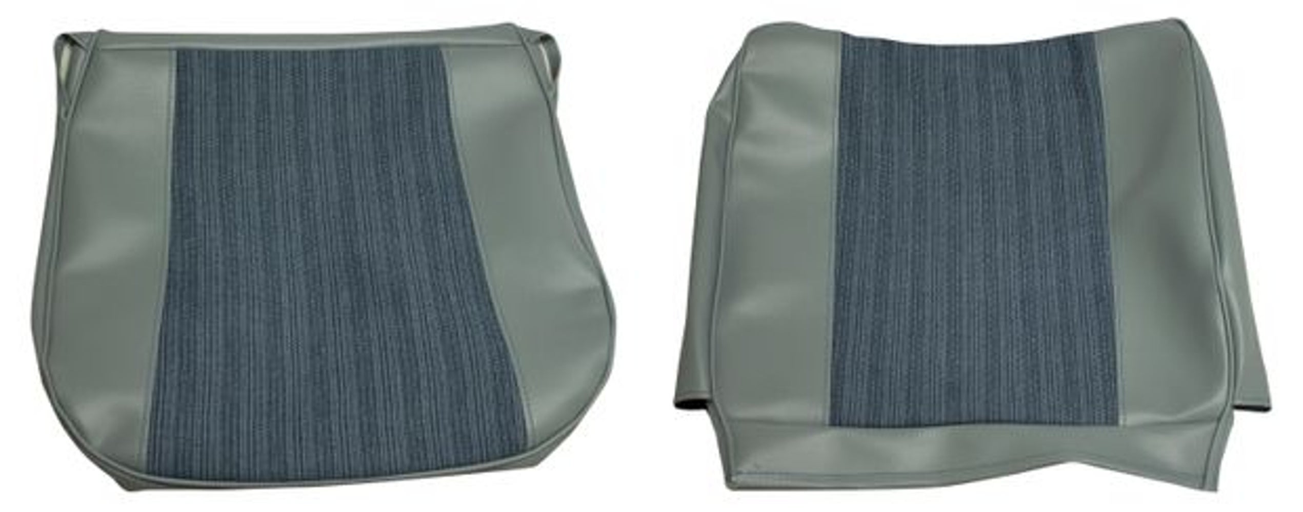 Garniture de siège avant pour Volvo PV544 1961-62 bleue