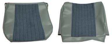 Garniture de siège avant pour Volvo PV544 1961-62 bleue