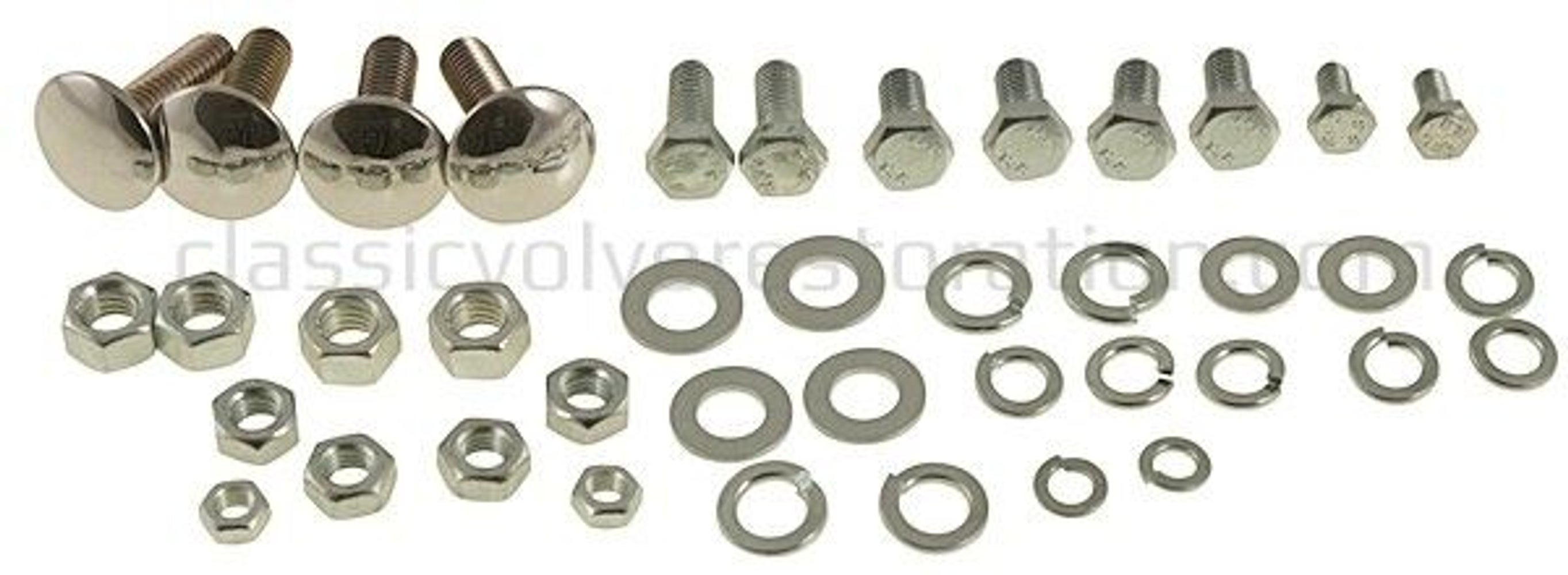Kit de fixation pour pare-chocs arrière pour Volvo PV