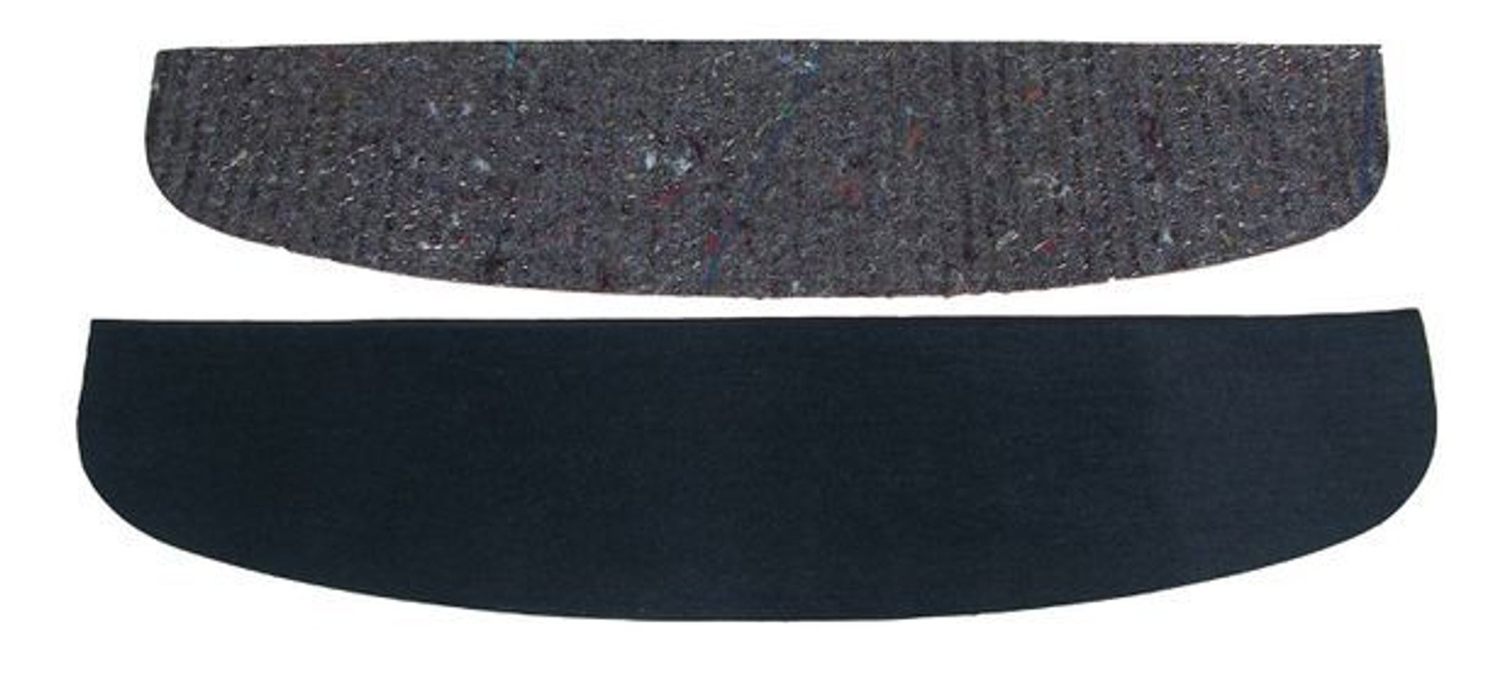 Étagère à chapeau en tissu bleu pour Volvo 140, 164 (1970).