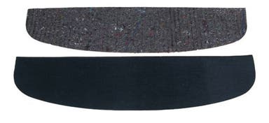 Étagère à chapeau en tissu bleu pour Volvo 140, 164 (1970).
