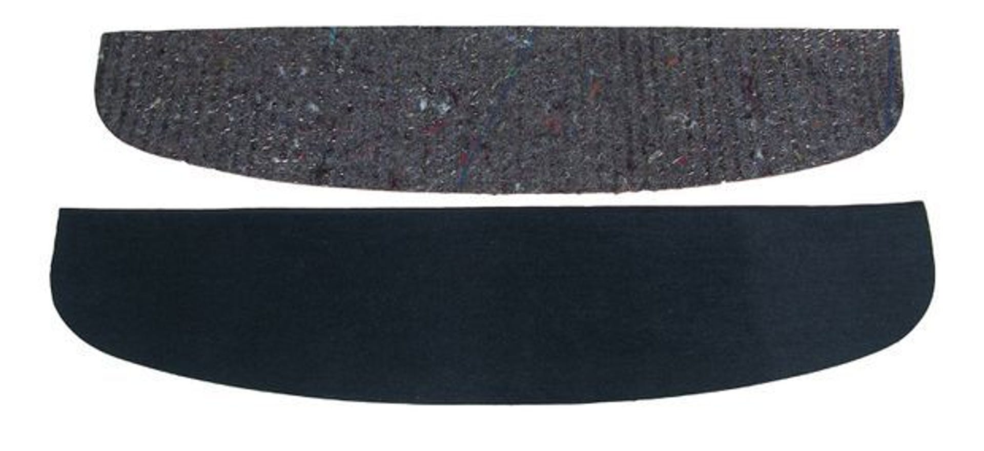 Étagère à chapeau en tissu bleu pour Volvo 140, 164 (1970).