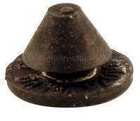 Bouton caoutchouc plage arrière