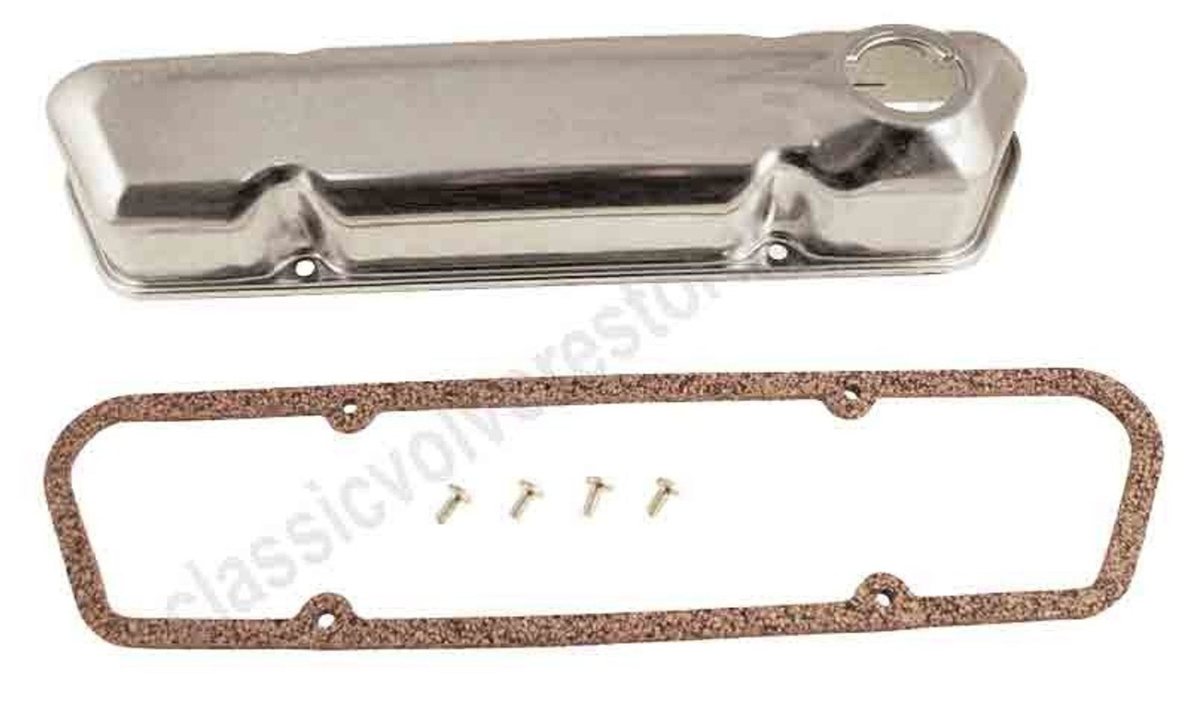 Kit de cache-culbuteurs pour Volvo B18, B20 1965-76, zinc — bild 1 av 2