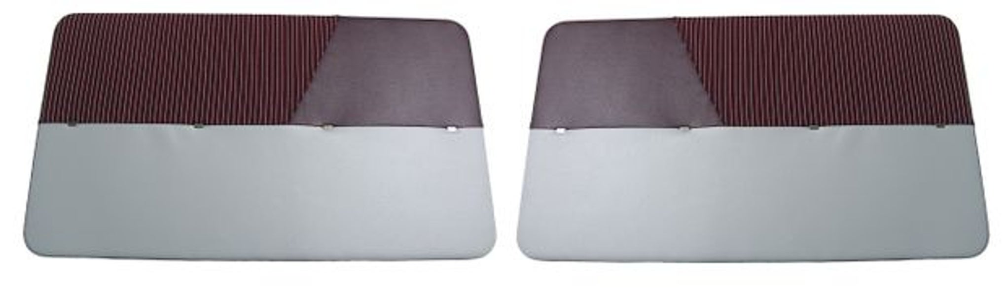 Panneau porte PV 444E-K rouge/gris