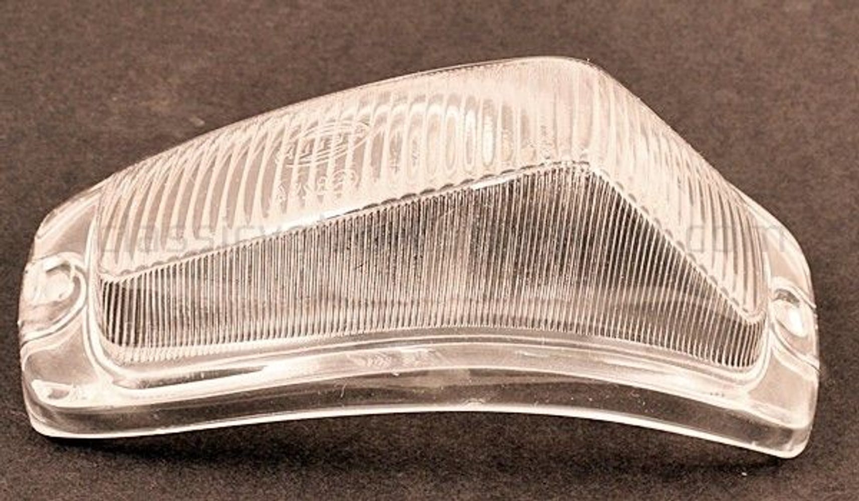 Verre de clignotant blanc pour Volvo Amazon, 1957-1961, gauche — bild 2 av 2