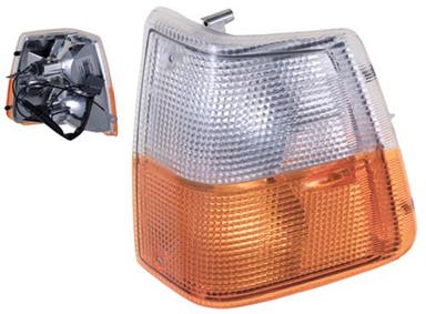 Clignotants pour Volvo 240 (1981-), version européenne, sans feux de jour, côté gauche