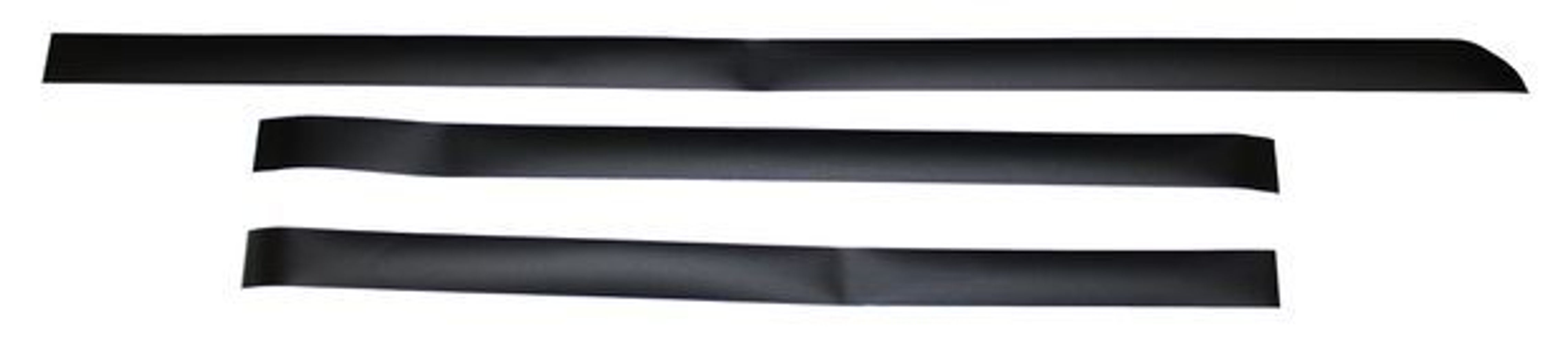 Kit d'autocollants noirs pour vitres latérales de Volvo 245, côté droit