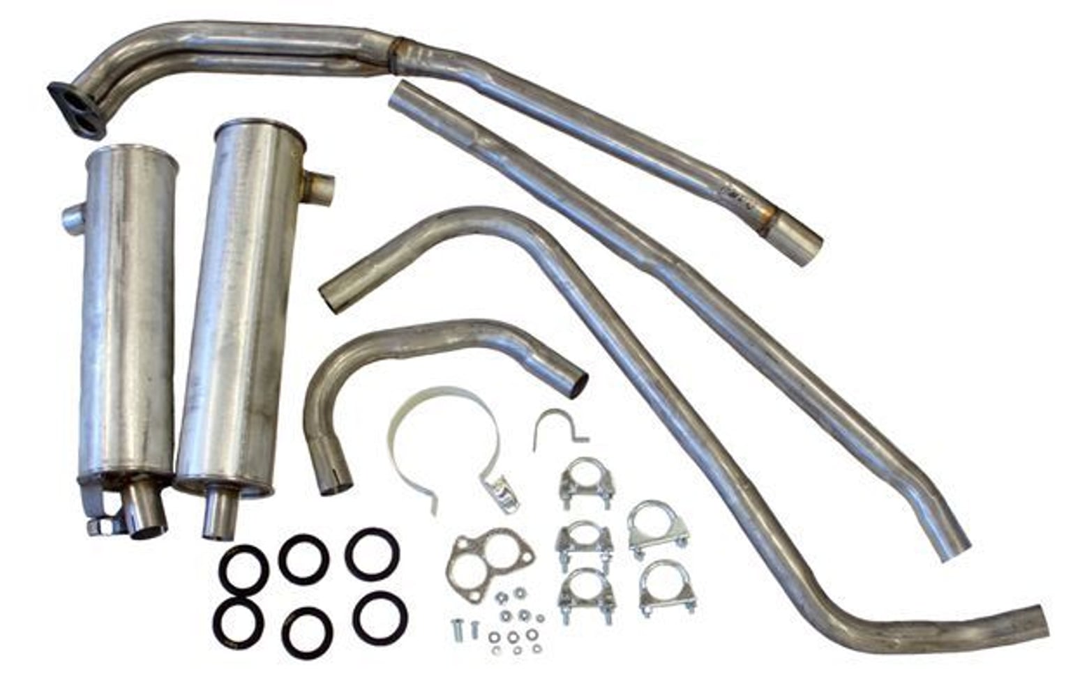 Système d'échappement pour Volvo 140, 1967-73, B18A, B18B, B18D, B20A, B20B, B20D