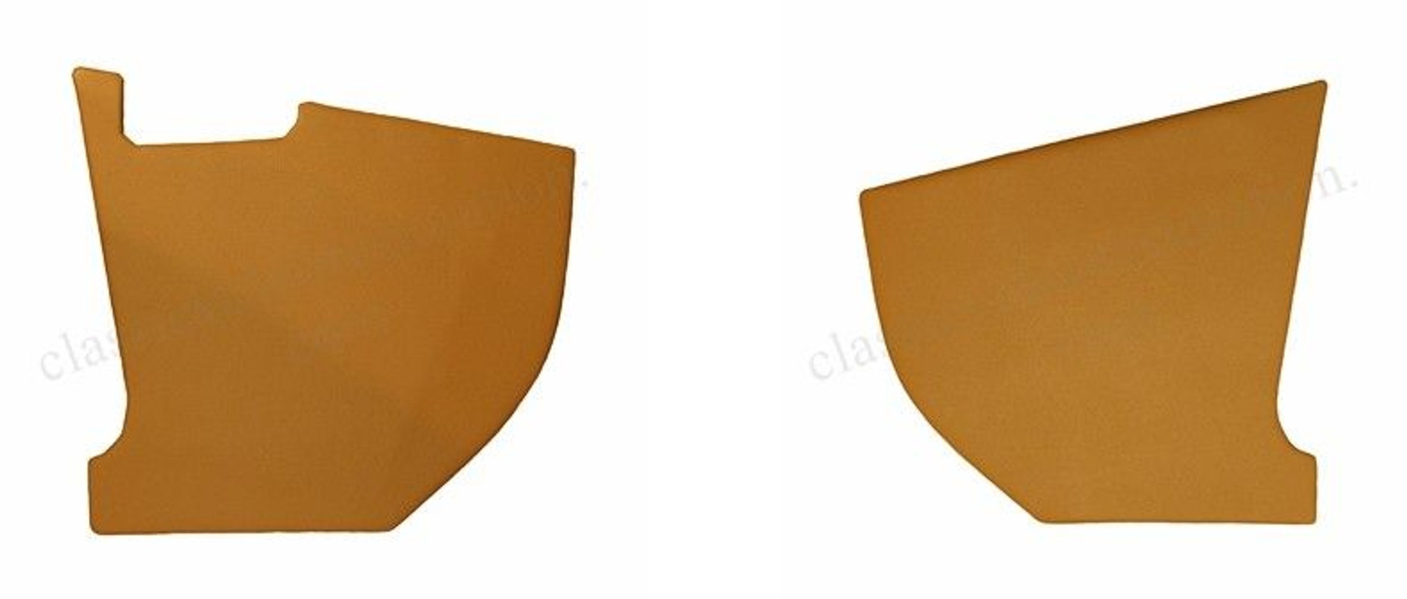 Panneau tableau de bord or