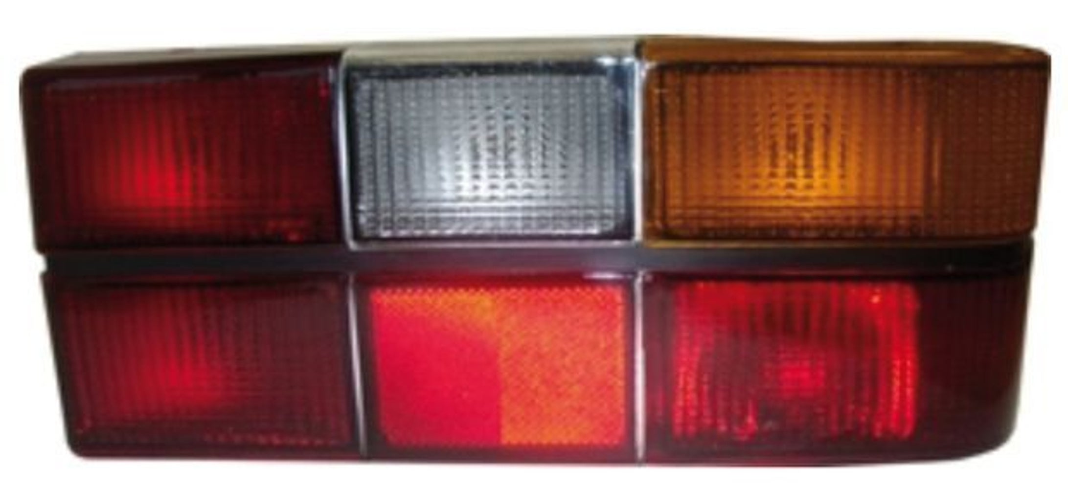 Feu arrière droit pour Volvo 240 (1985-1993), liserés noirs, version USA