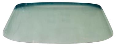 Pare-brise pour Volvo 1800, bord supérieur vert/bleu