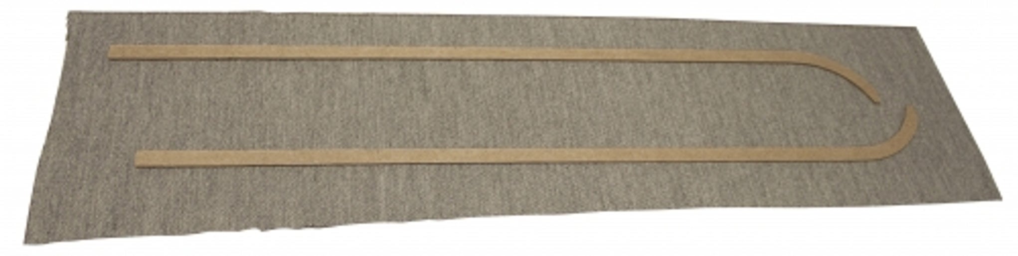 Panneau montant B gris