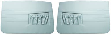 Panneaux de porte avant pour Volvo Amazon 4 portes 1960-61 bleus