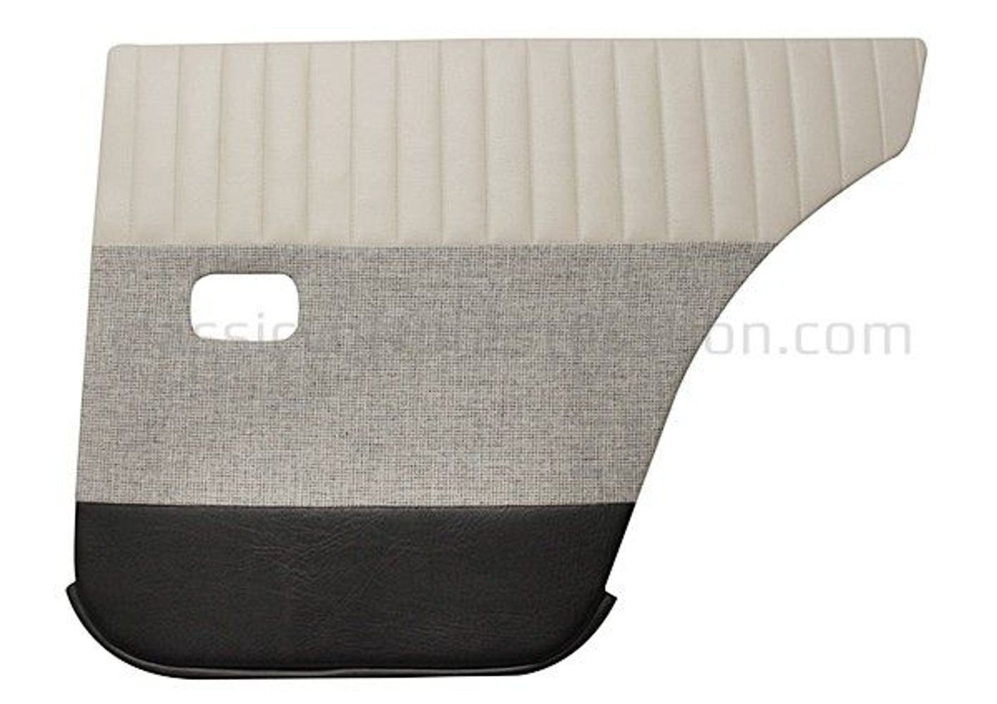 Panneaux de porte arrière pour Volvo Amazon 4 portes 1959-60, beige/gris/noir — bild 2 av 2