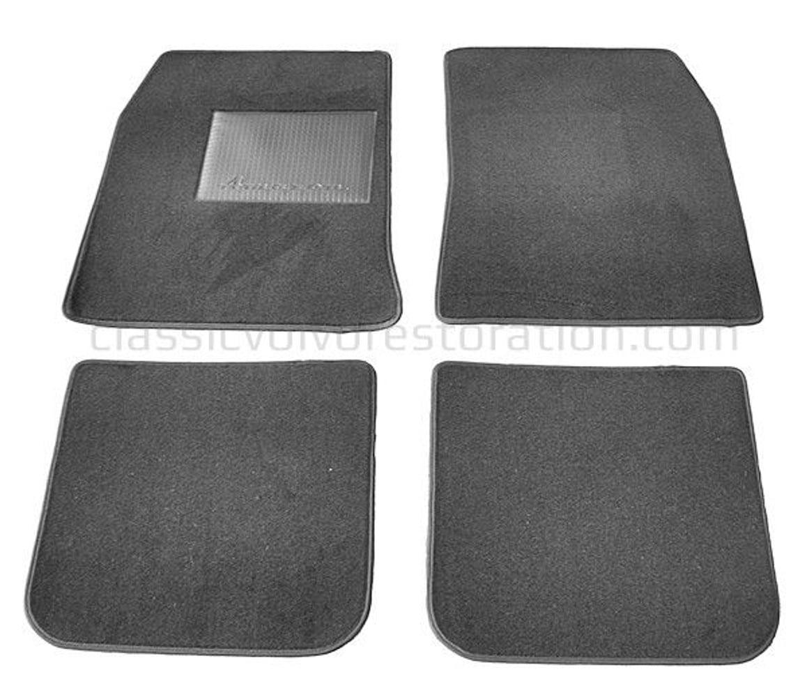 Jeu de tapis accessoire noir