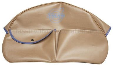 Housse de roue de secours marron