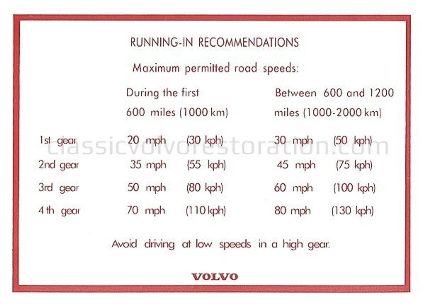 Décalcomanie pour Volvo Amazon, 140 — bild 2 av 2