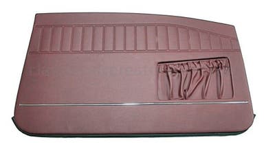Panneaux de porte rouges pour Volvo Amazon 2D 1967-68