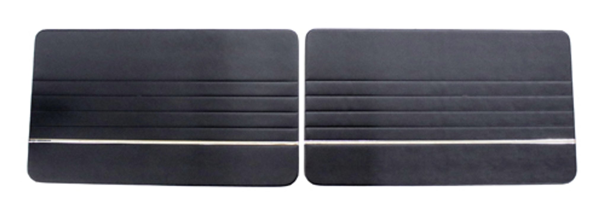 Panneau de porte noir