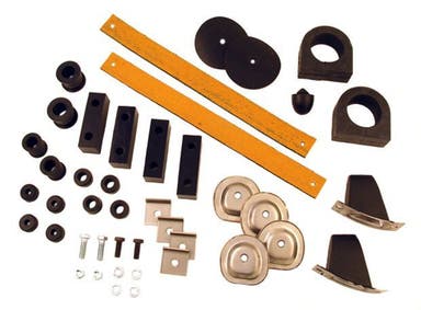 Kit de silentblocs arrière pour Volvo PV544 Spicer en polyuréthane