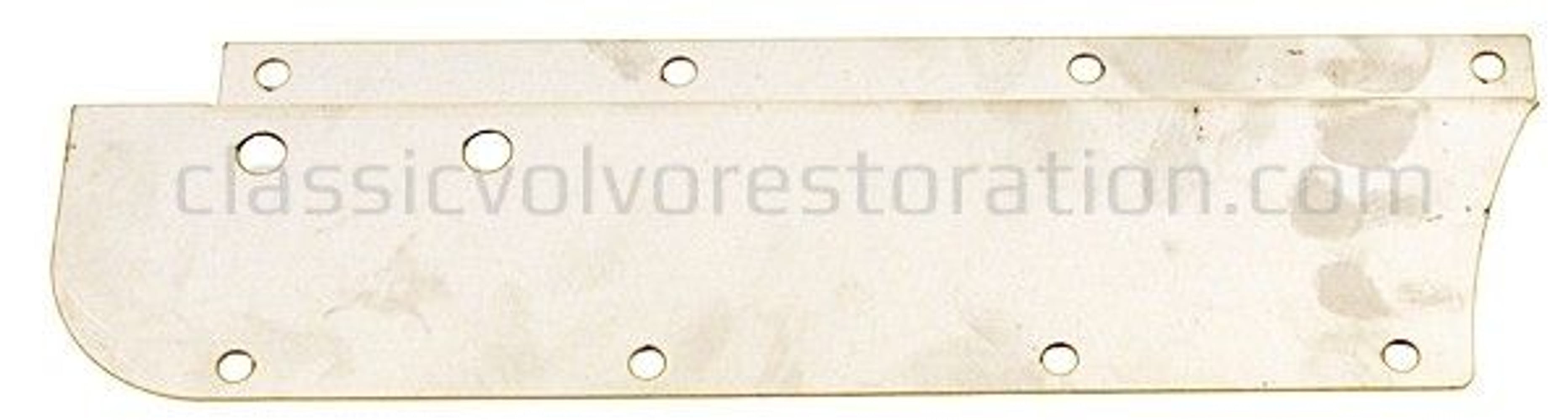 Plaque de bordure sous le siège arrière gauche pour Volvo PV544, Duett 210 — bild 2 av 2