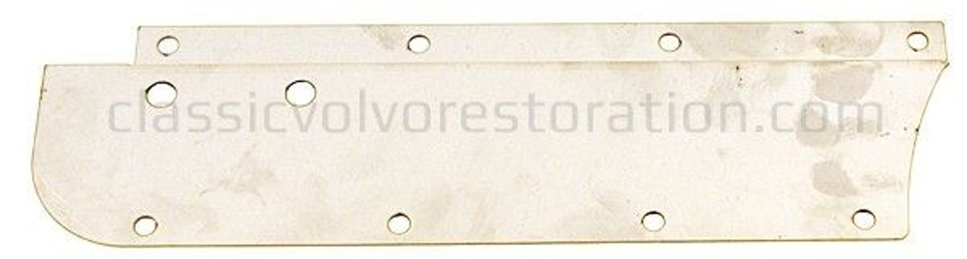 Plaque de bordure sous le siège arrière gauche pour Volvo PV544, Duett 210 — bild 2 av 2