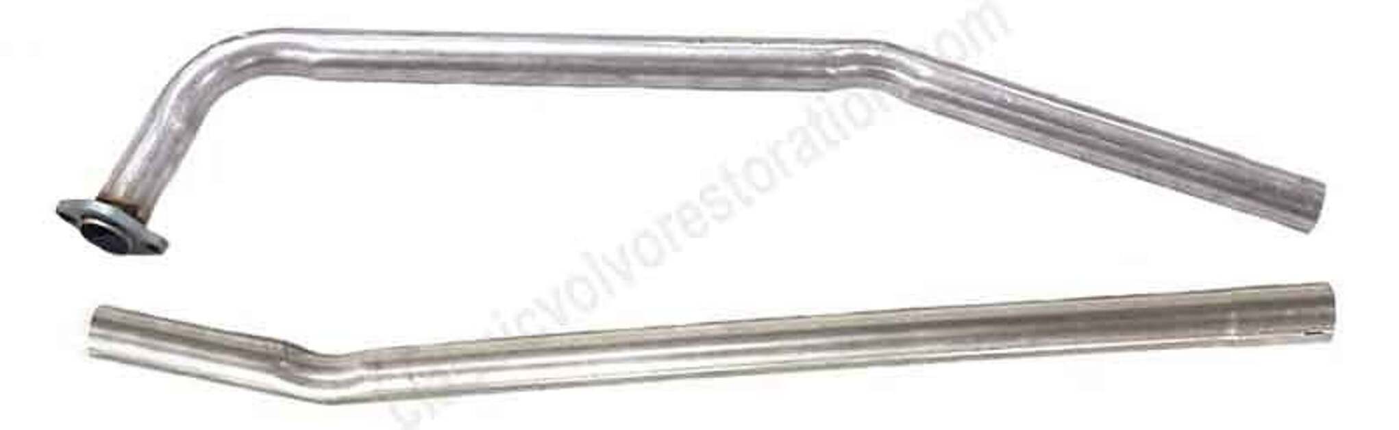 Tuyau d'échappement avant 2 pièces