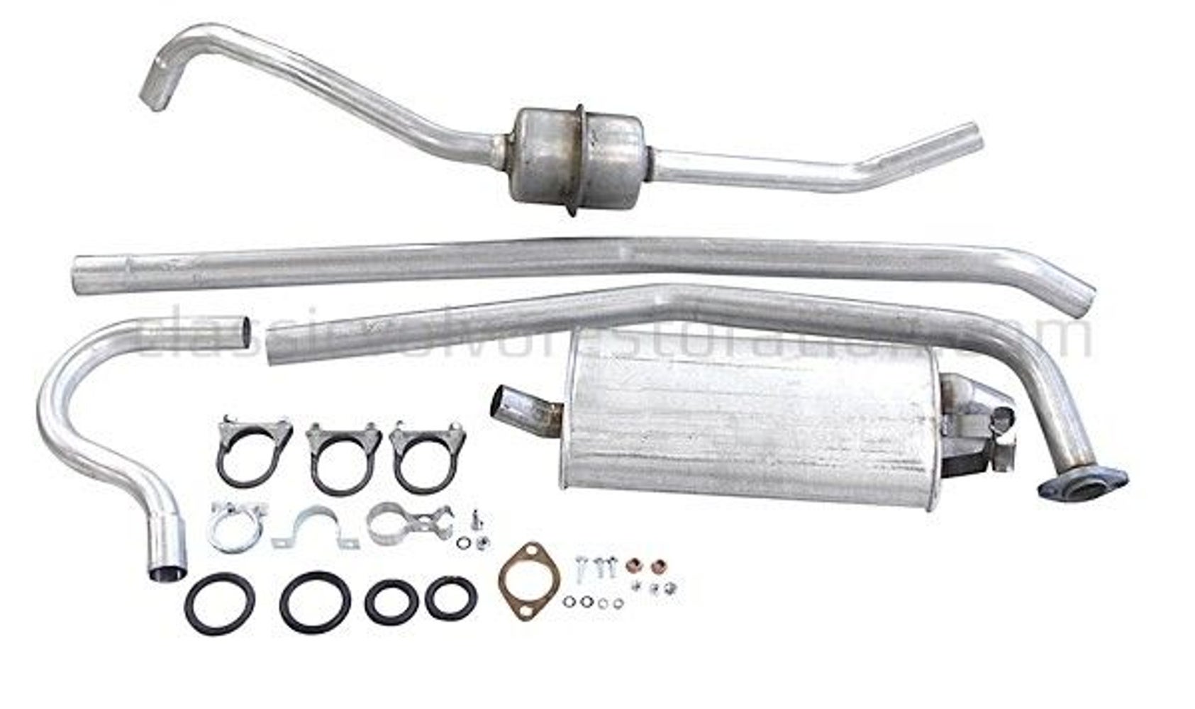 Système d'échappement pour Volvo Amazon Kombi, 1962-66, B18 — bild 2 av 3