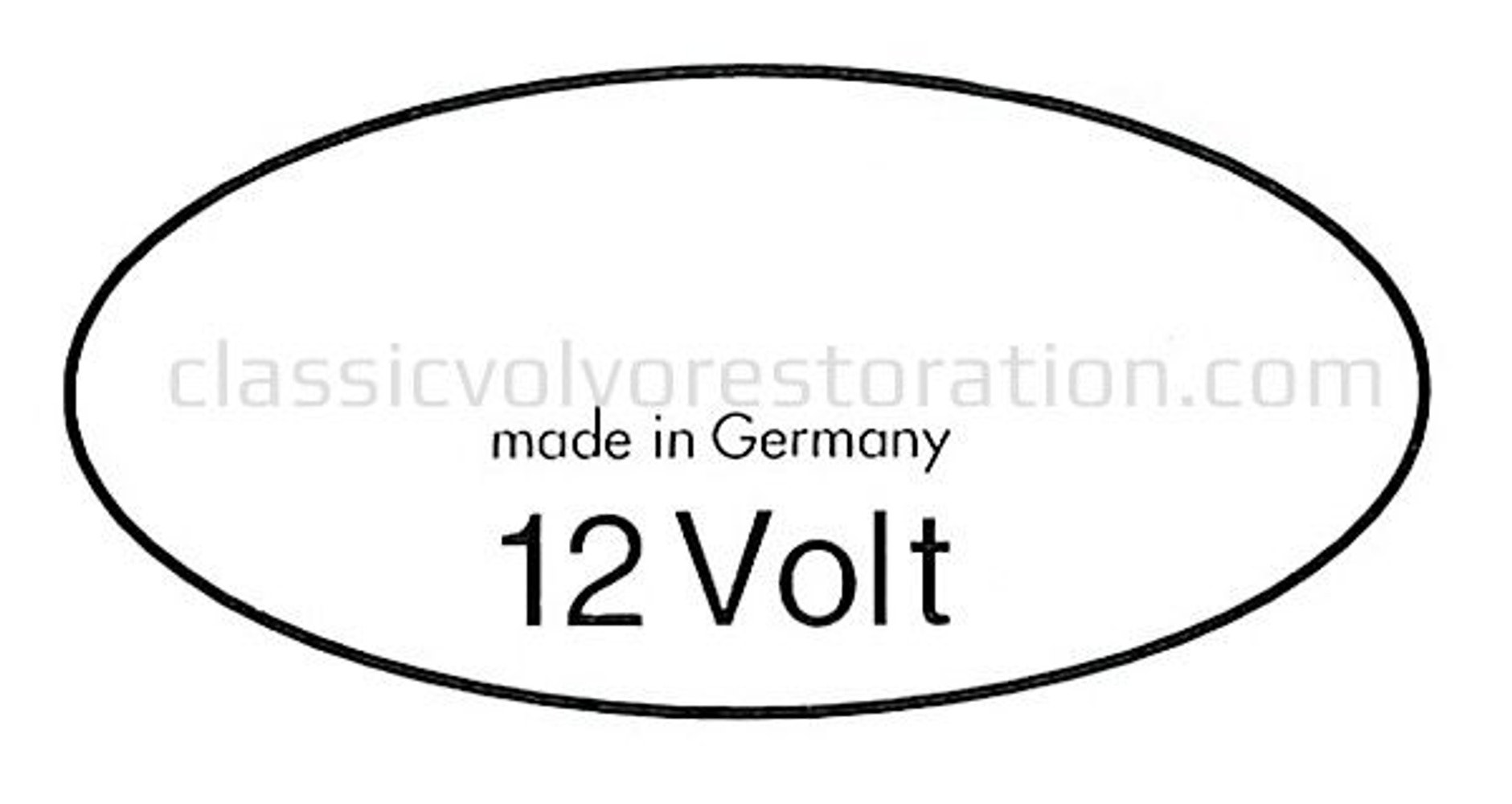 Décalque bobine allumage 12V