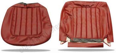 Garniture de siège avant pour Volvo Amazon 1964 US rouge