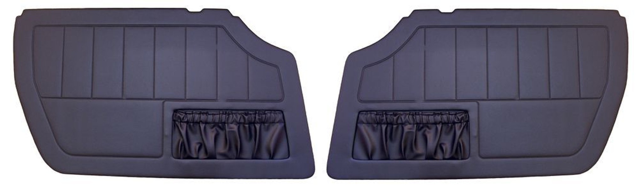 Panneau de porte noir