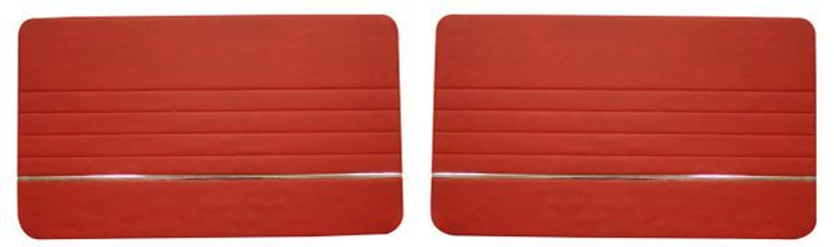 Panneaux de porte rouges pour Volvo PV544 (1963-1964).