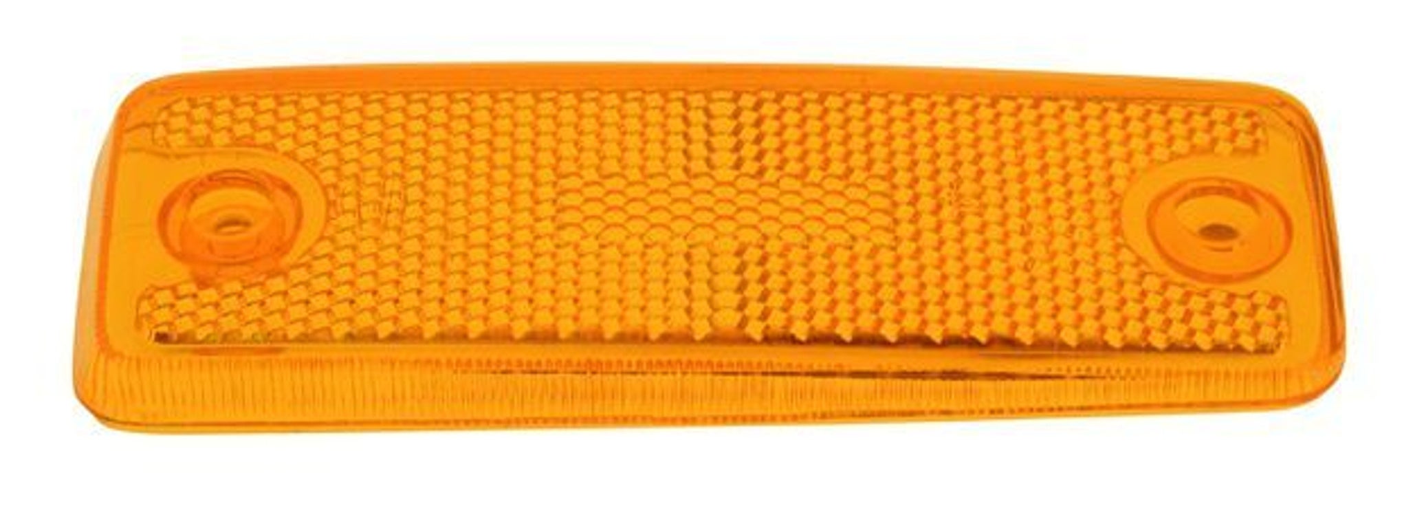 Verre feu latéral orange