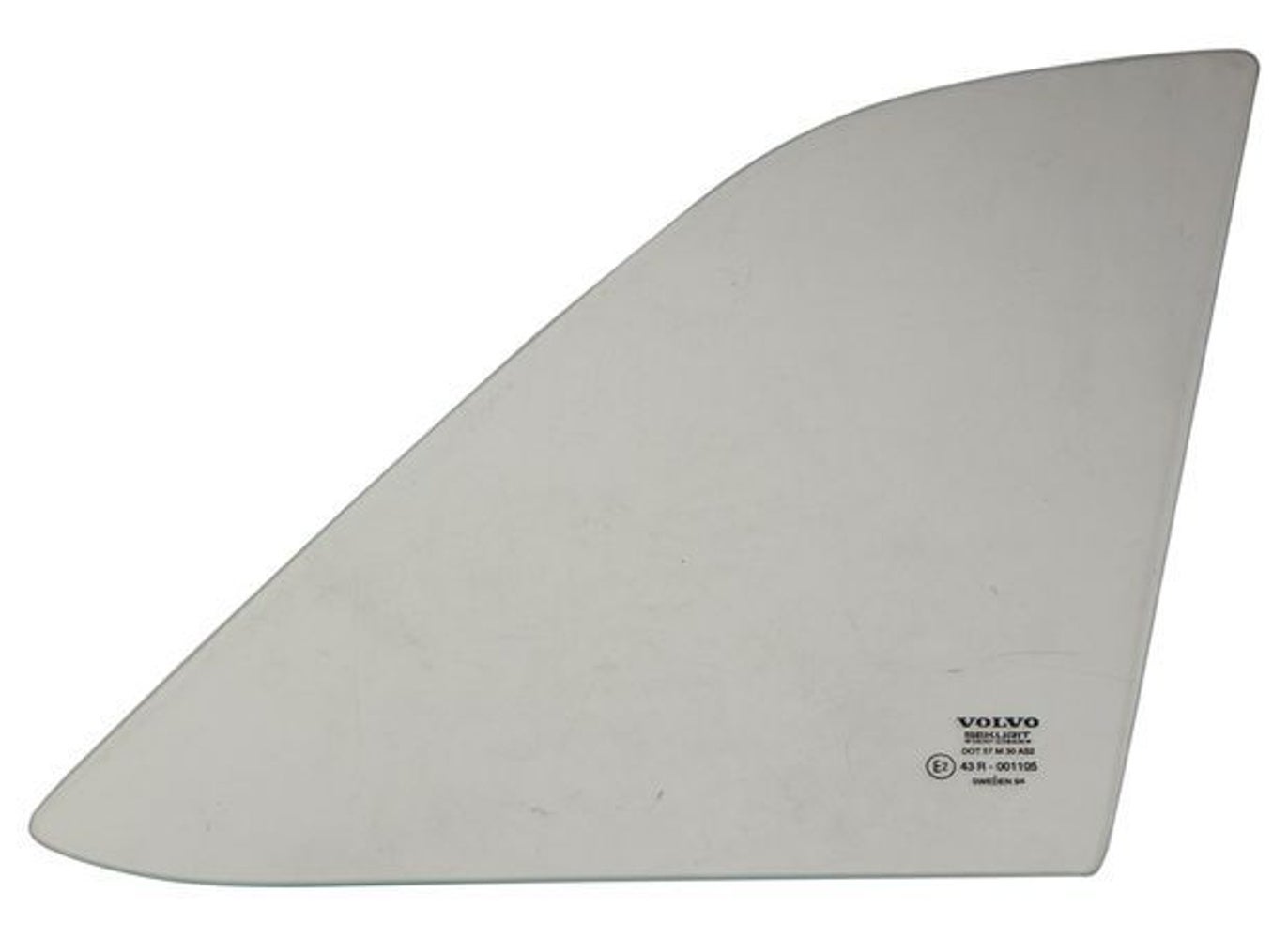 Vitre latérale arrière droite transparente pour Volvo 144, 164, 244 -79
