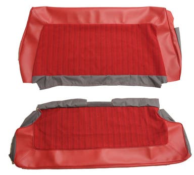 Garniture de siège arrière rouge pour Volvo Amazon 2D 1963-64