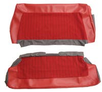 Garniture de siège arrière rouge pour Volvo Amazon 2D 1963-64 — bild 1 av 2
