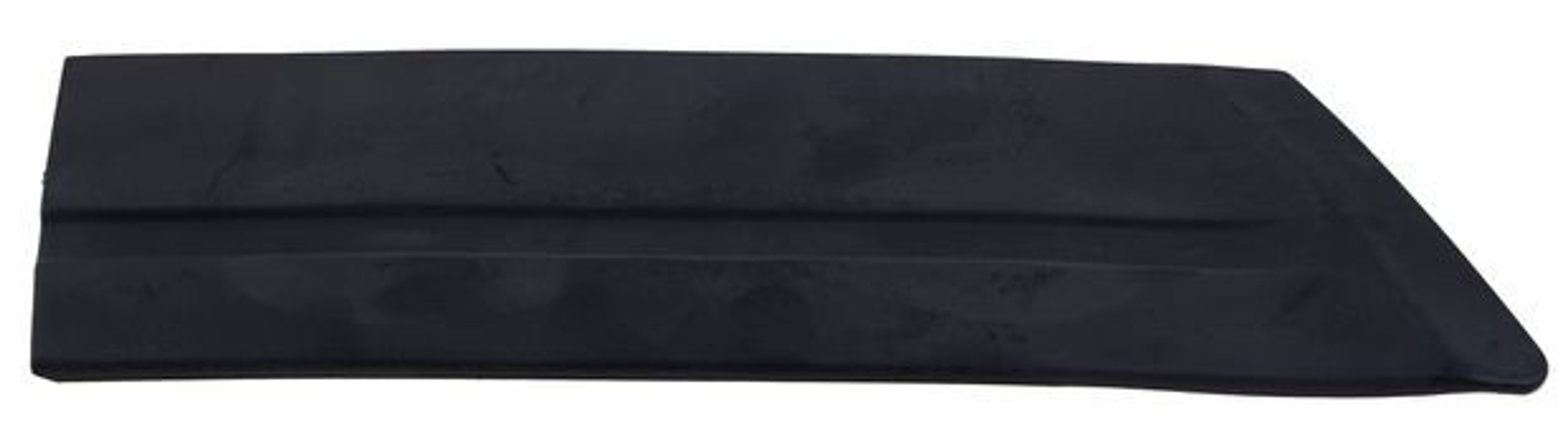 Baguette décorative avant pour Volvo 240, 244, 1988-1993, noire, côté gauche