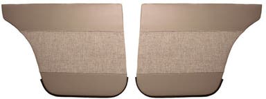 Panneaux de porte arrière pour Volvo Amazon 4 portes, 1960-61, gris/beige gris