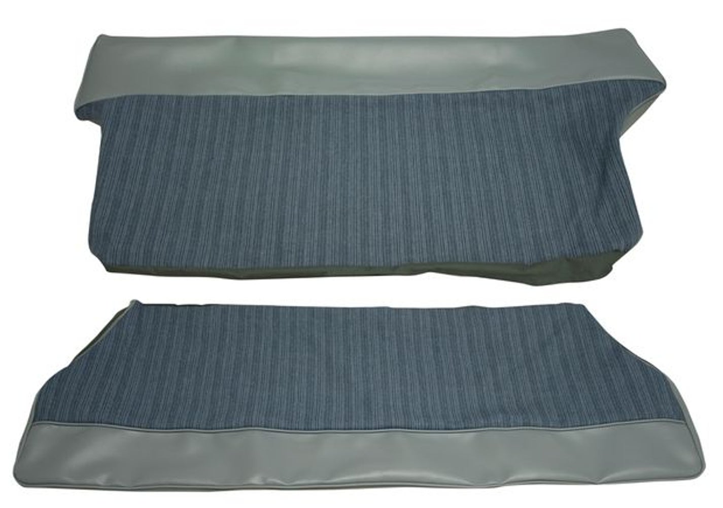 Garniture de siège arrière pour Volvo PV544, Duett 1961-62 bleue