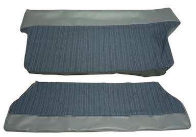 Garniture de siège arrière pour Volvo PV544, Duett 1961-62 bleue