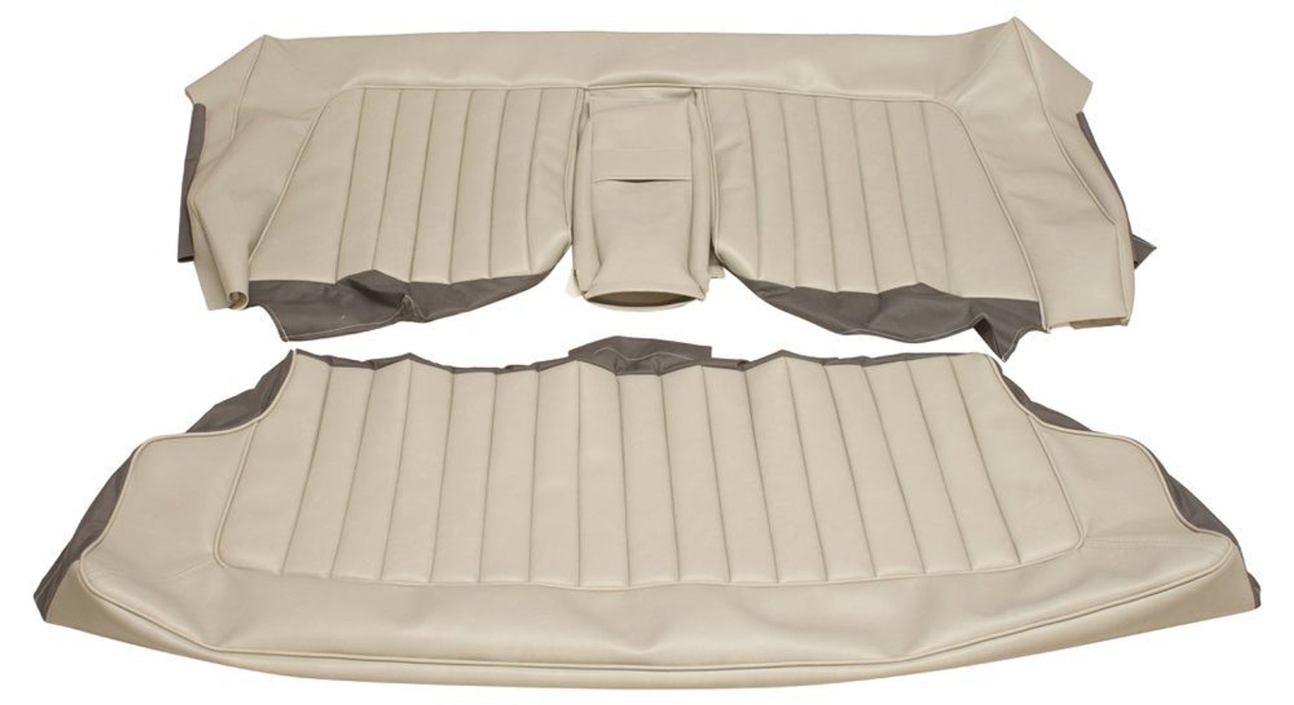 Garniture de siège arrière pour Volvo Amazon 2 portes 1963-64 US gris